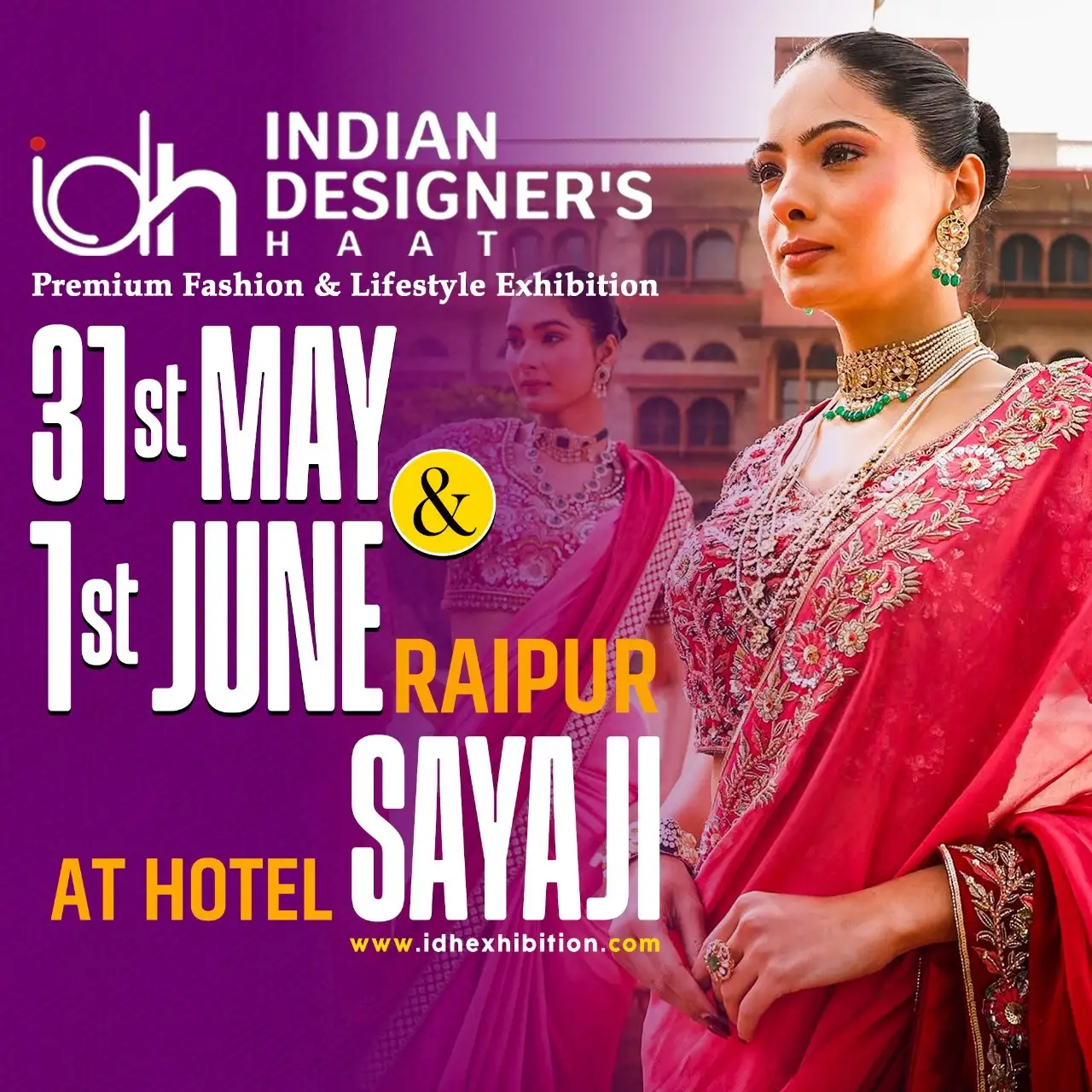 Raipur Fashion Exhibition  31st May and 1st June 2025